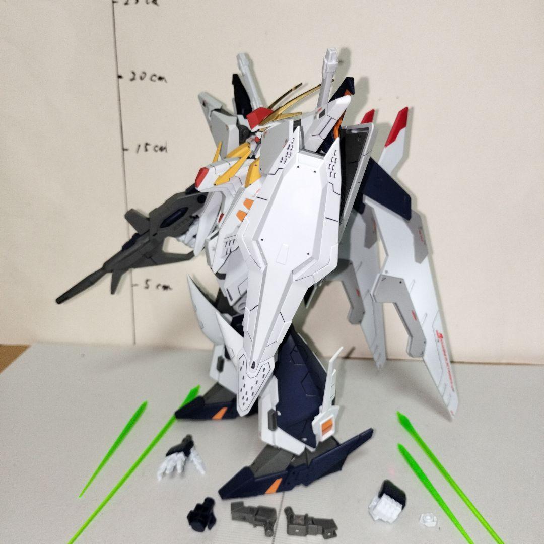 HG 1/144 クスィーガンダム 閃光のハサウェイ 塗装完成品 ガンプラ