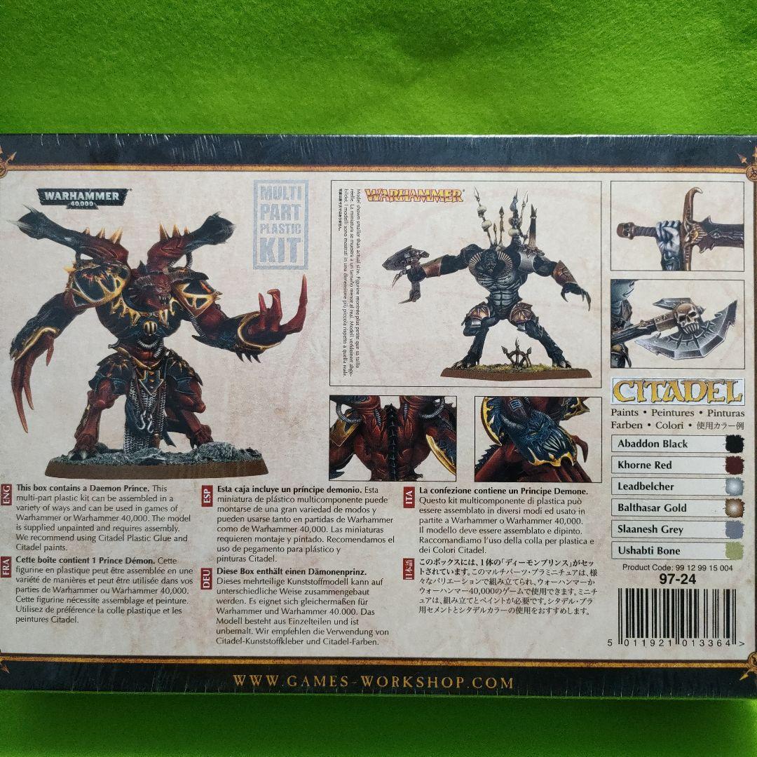 【希少/新品未開封品】★ウォーハンマー　　ディーモンプリンス