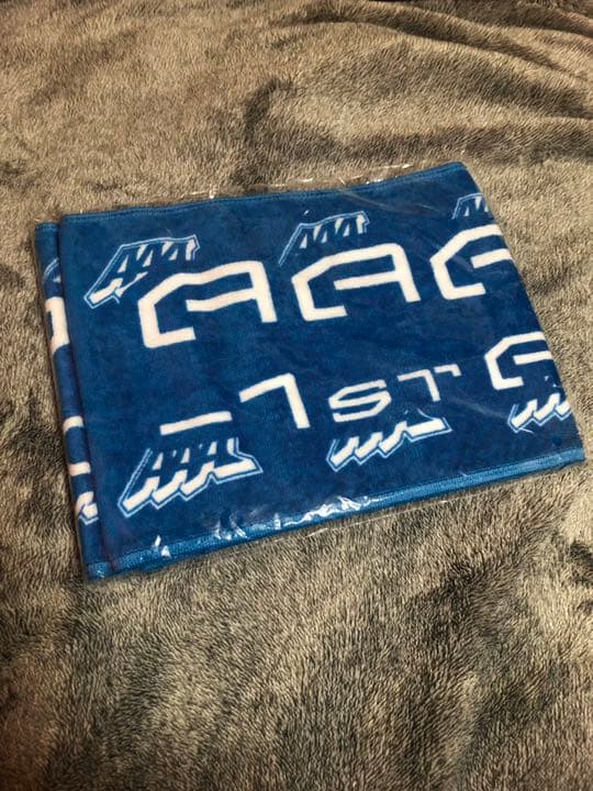 AAA -1st ATTACK ROUND2- マフラータオル 青 與真司郎