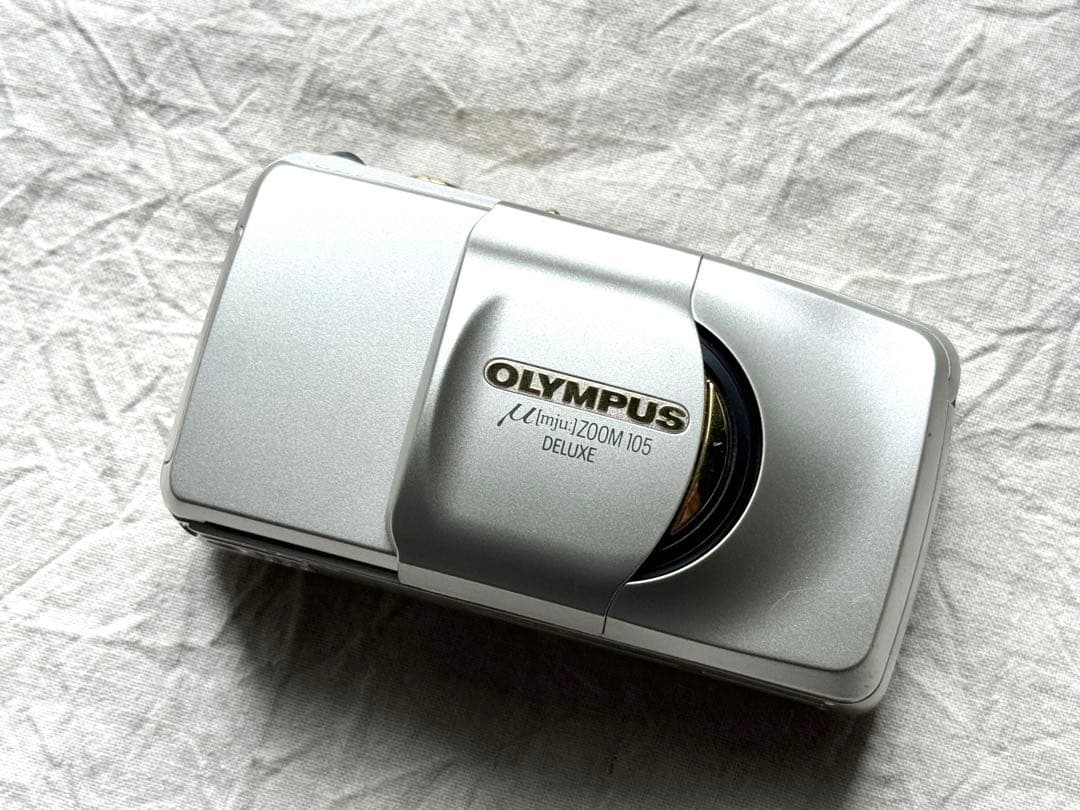 ⌘完動品！ リモコン、電池付き、作例あり！OLYMPUS μ ZOOM 105⌘