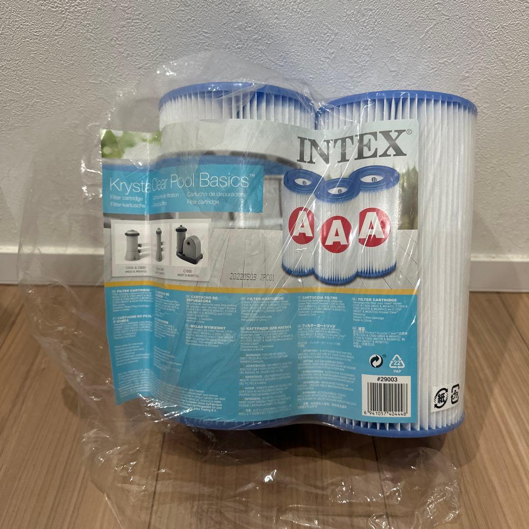 INTEX Krystal Clear フィルター・ポンプ Aタイプ