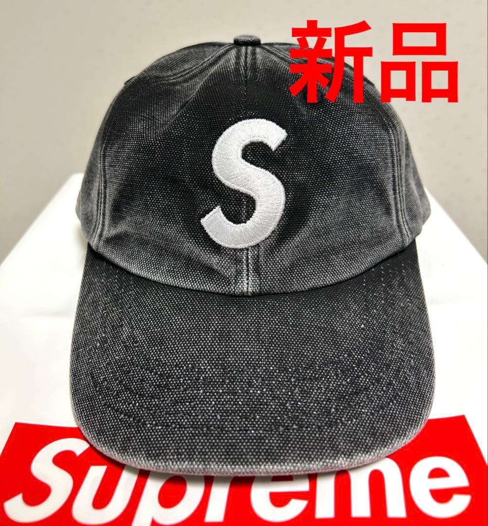 24H以内発送 完売品 新品 黒 Pigment S Logo 6-Panel