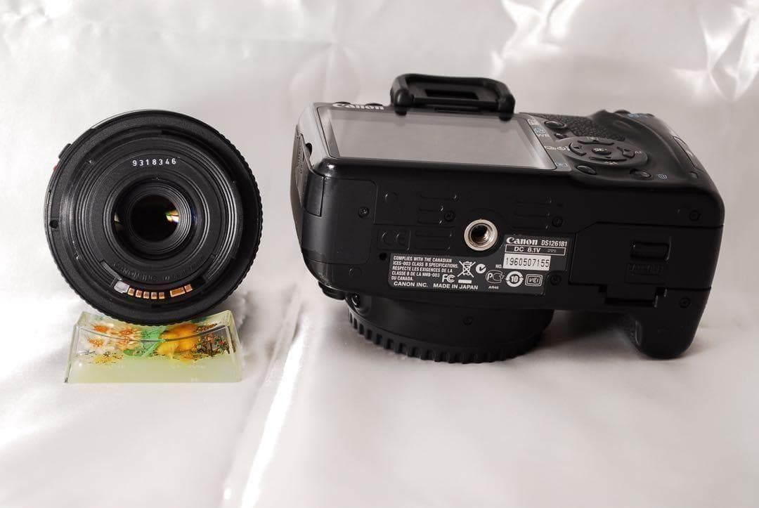 届いたらすぐ撮影できる✨　Canon kiss x2 レンズセット　軽量