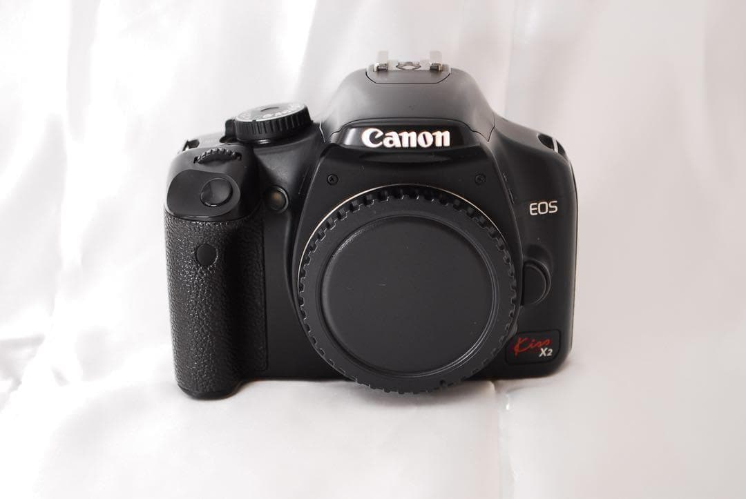 届いたらすぐ撮影できる✨　Canon kiss x2 レンズセット　軽量
