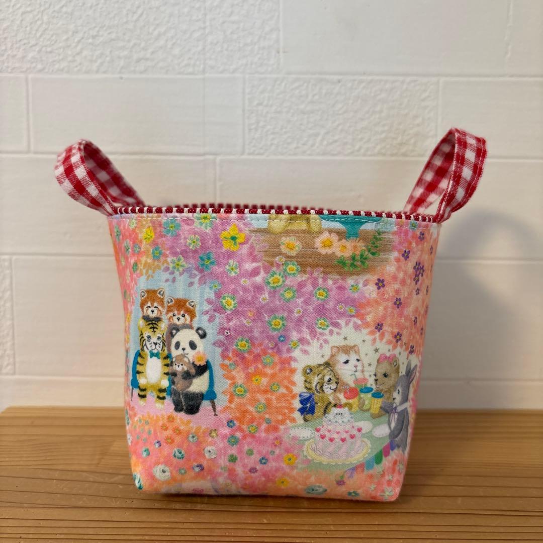 感謝価格　ユキエモン　小物入れ　人気　布バスケット　ハンドメイド