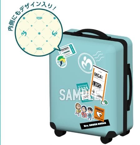 Mrs. GREEN APPLE キャリーケース ローソン当選品