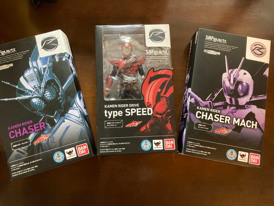 SHFiguarts 仮面ライダードライブ 3体セット