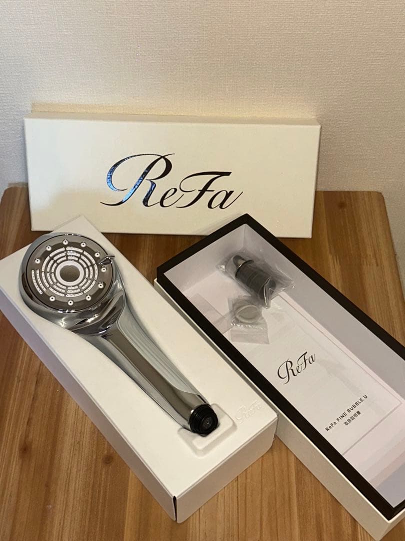 【めぐ】交渉可【美品・中古】ReFa ファインバブルU ホワイト