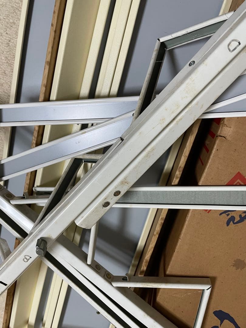 雛人形　雛壇　スチール製 7段飾り　節句飾用敷物 毛氈付　送料込み匿名配送