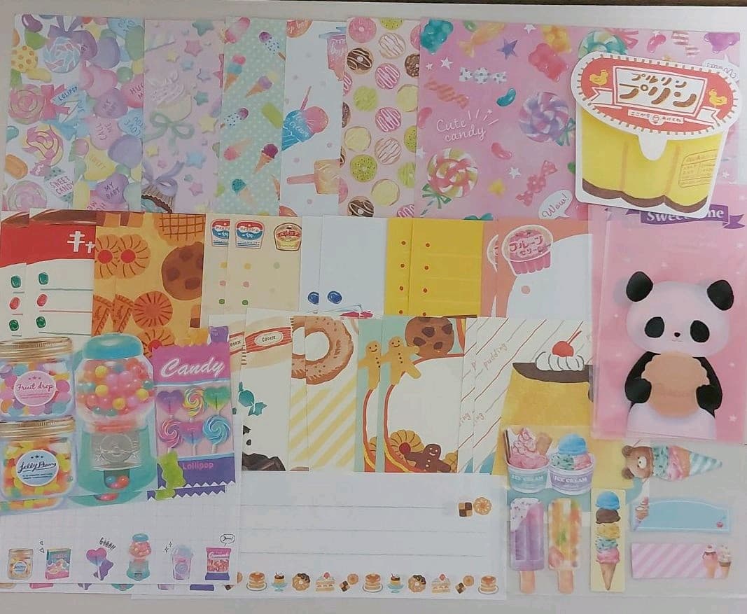 【おすそ分け】お菓子柄セット