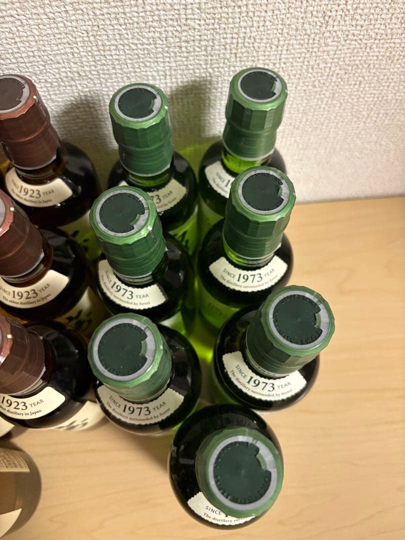 山崎・白州ウイスキーセット ミニボトル　17本