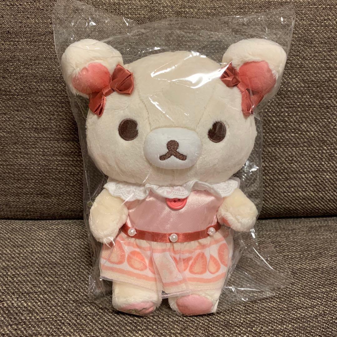 コリラックマストア限定　コリラックマ　ぬいぐるみ　ショートケーキ　2点セット