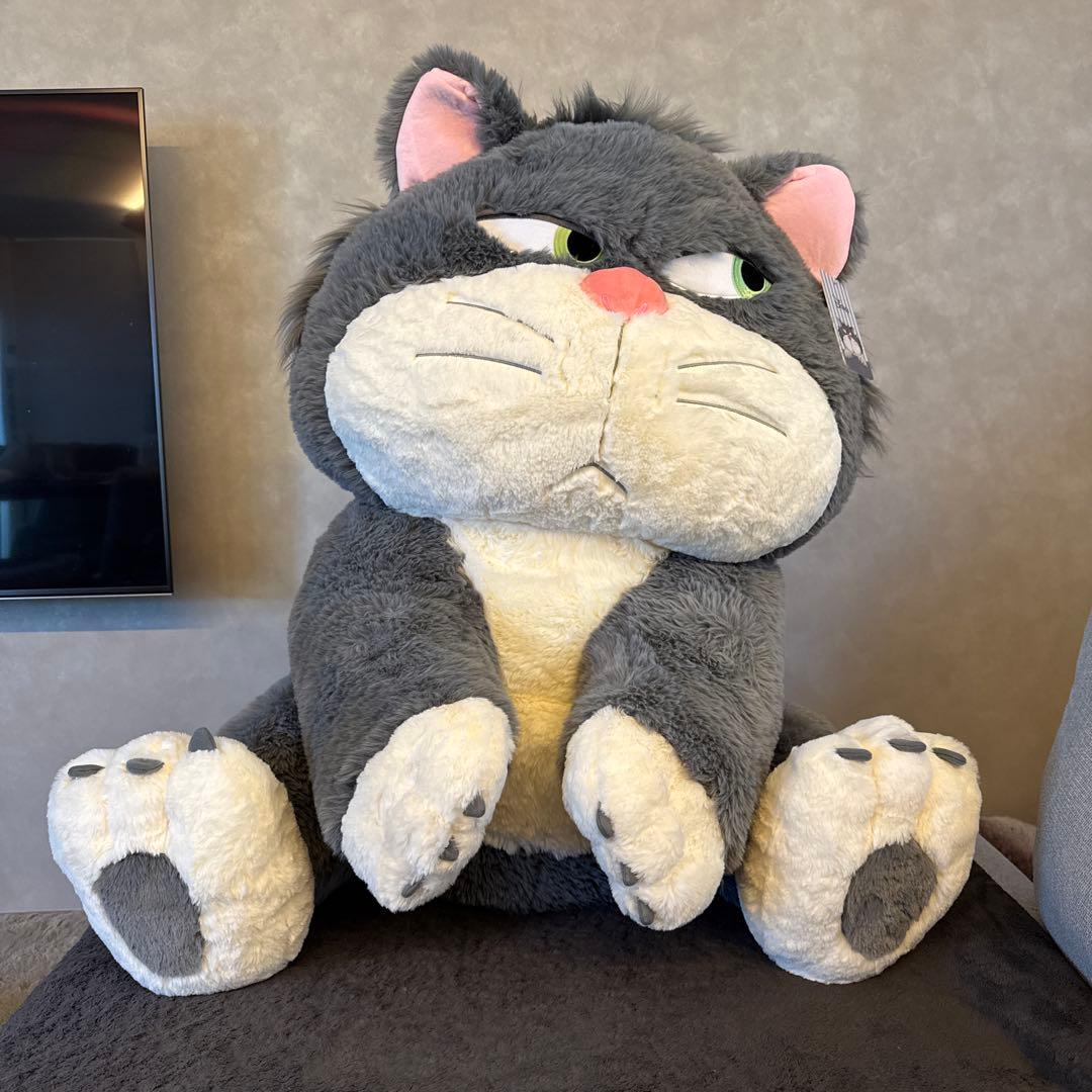 コストコ　ルシファー　特大ぬいぐるみ　ブランケット付き