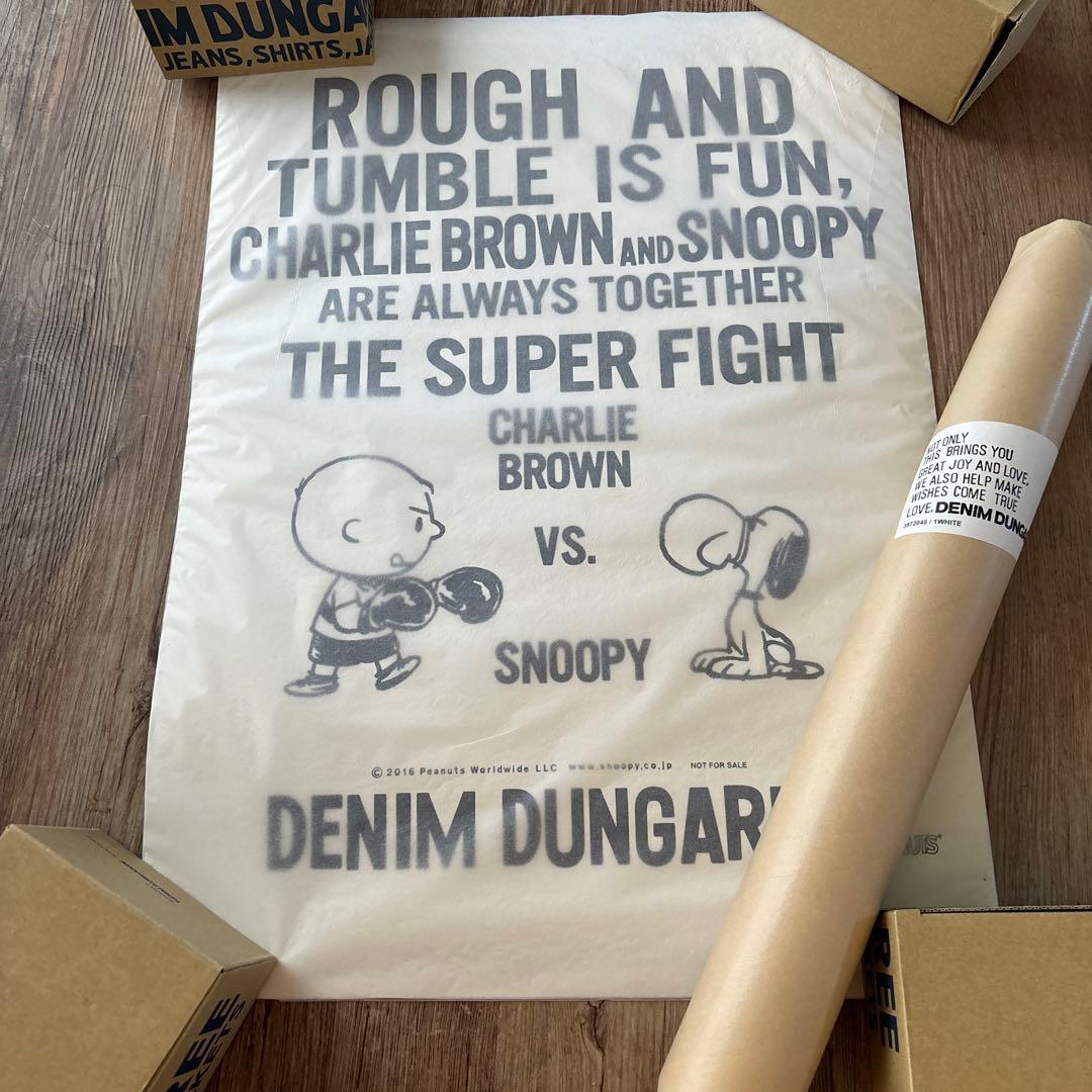 Denim Dungaree デニムダンガリー SNOOPYポスター２枚セット