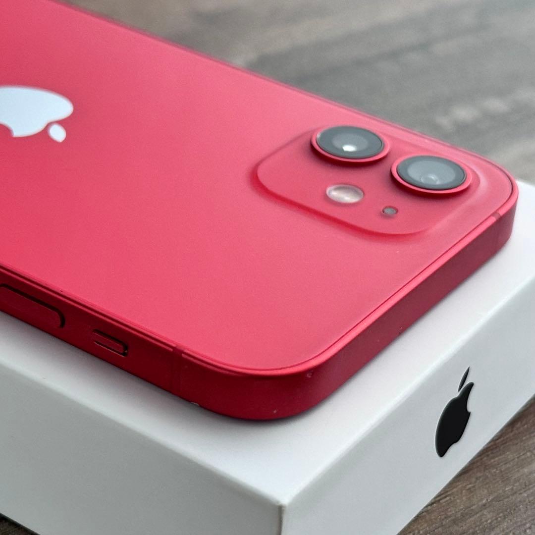【良品◎】iPhone12 本体 RED 128GB SIMフリー