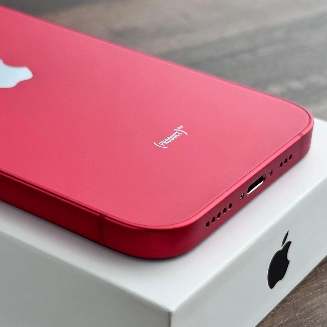 【良品◎】iPhone12 本体 RED 128GB SIMフリー