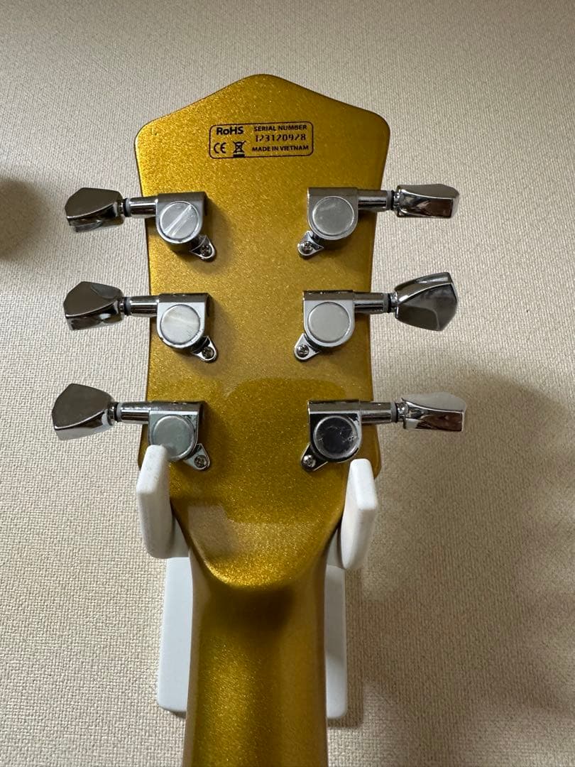 レスポールSPタイプ　エレキギター　ゴールド