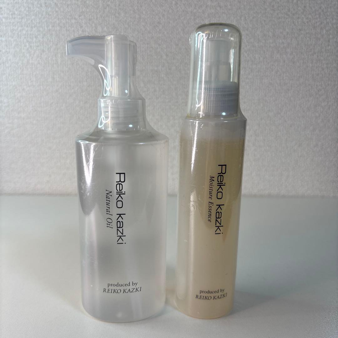 Reiko Kazki 天然オイル＆モイスチャーエッセンスセット