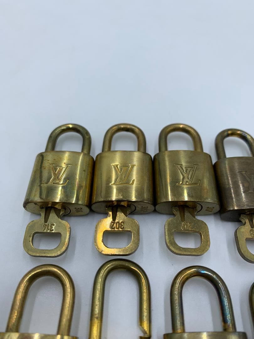 ルイヴィトン パドロック 鍵 南京錠 10個セット