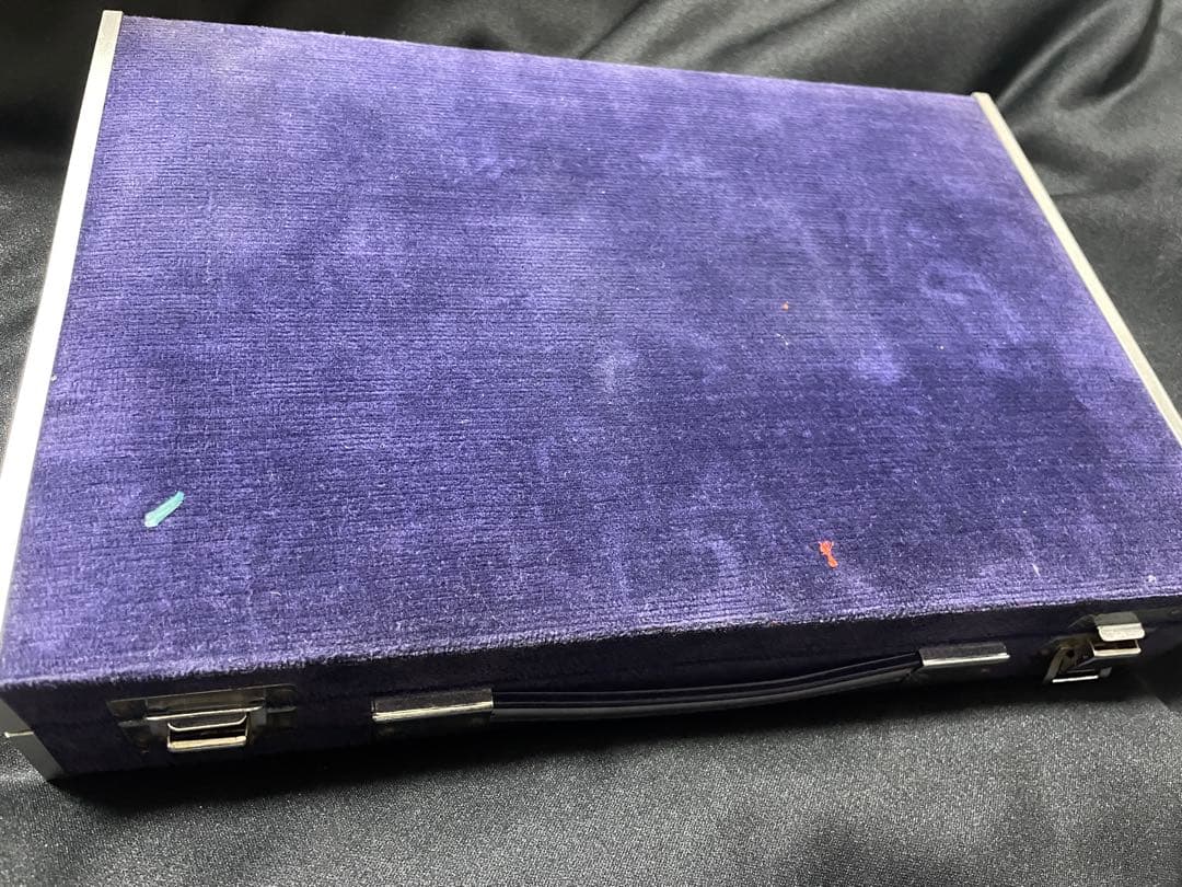 洗浄済み　骨董品　麻雀牌　黒牌　昭和レトロ