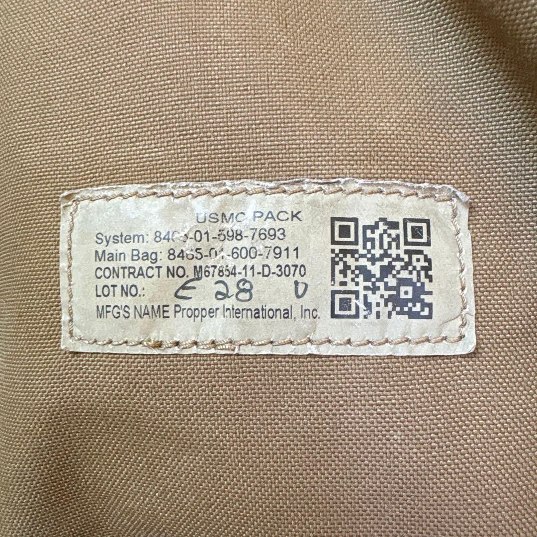 る5 実物 海兵隊 米軍放出 US メインバッグ