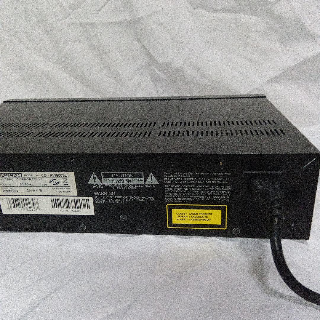 値下げ！　タスカム　業者用CD レコーダー　CD―RW900SL
