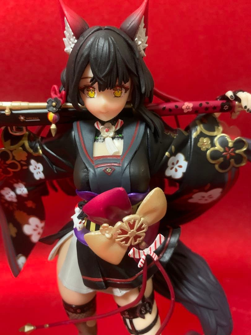 狐坂ワカモ フィギュア 刀付き