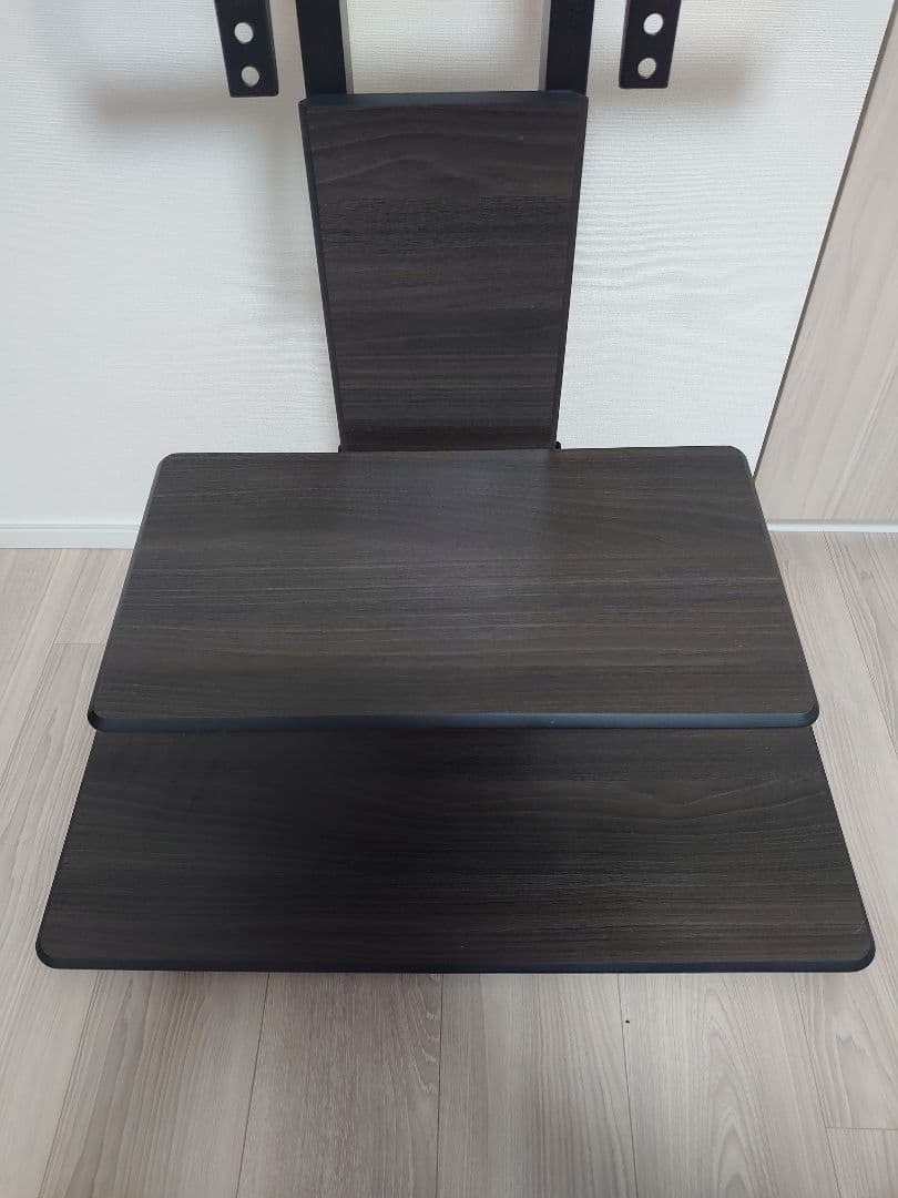 『美品』テレビスタンド 〜55V型対応【キャスター付】