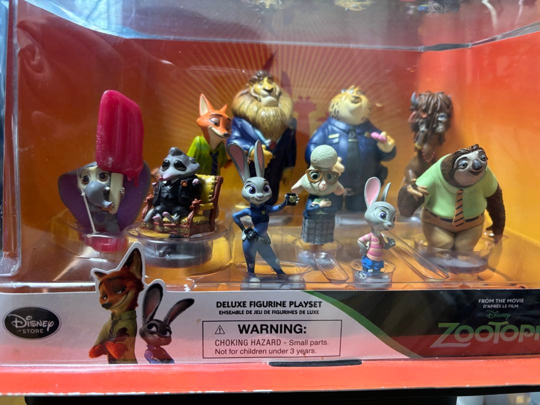 1日値下げ！早い者勝ち！激レア品。ズートピア フィギュアセット 新品未開封