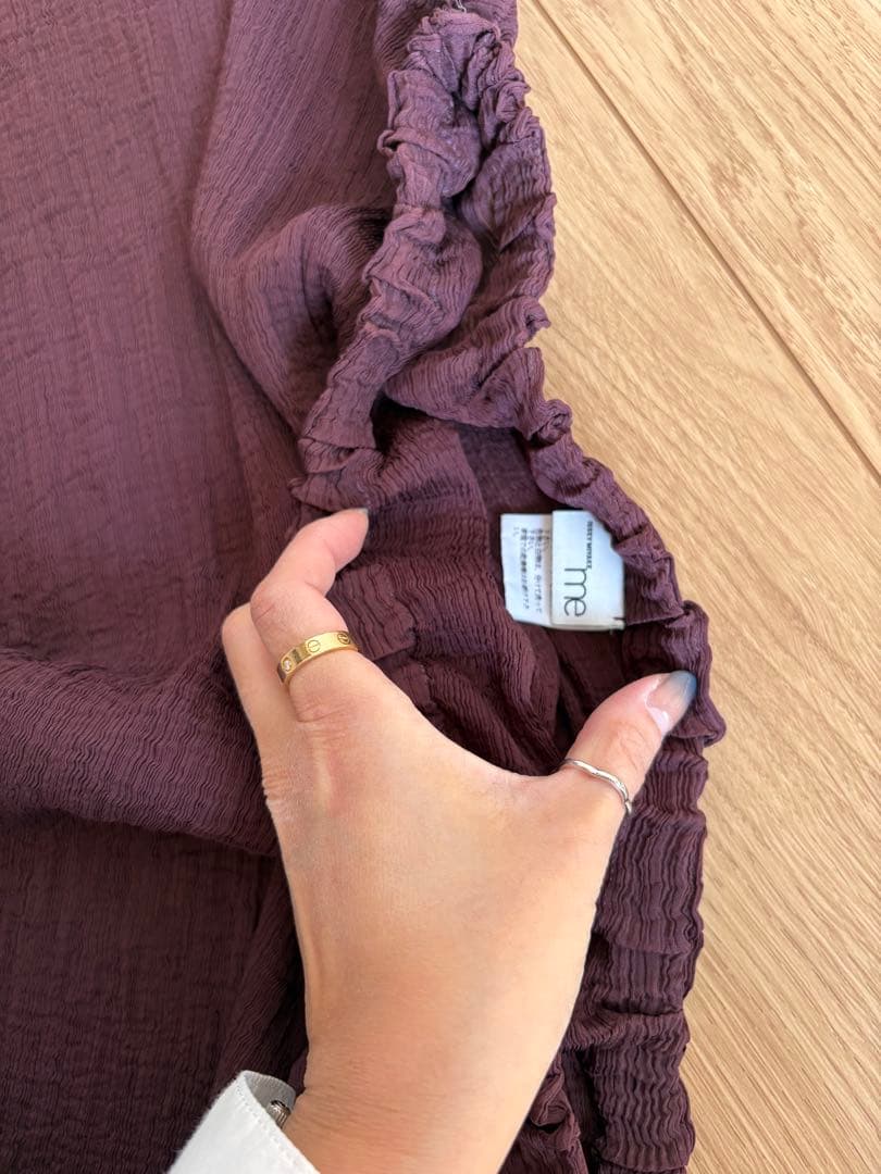 最終値下げ　美品　イッセイミヤケ　ミー　サルエル　パンツ