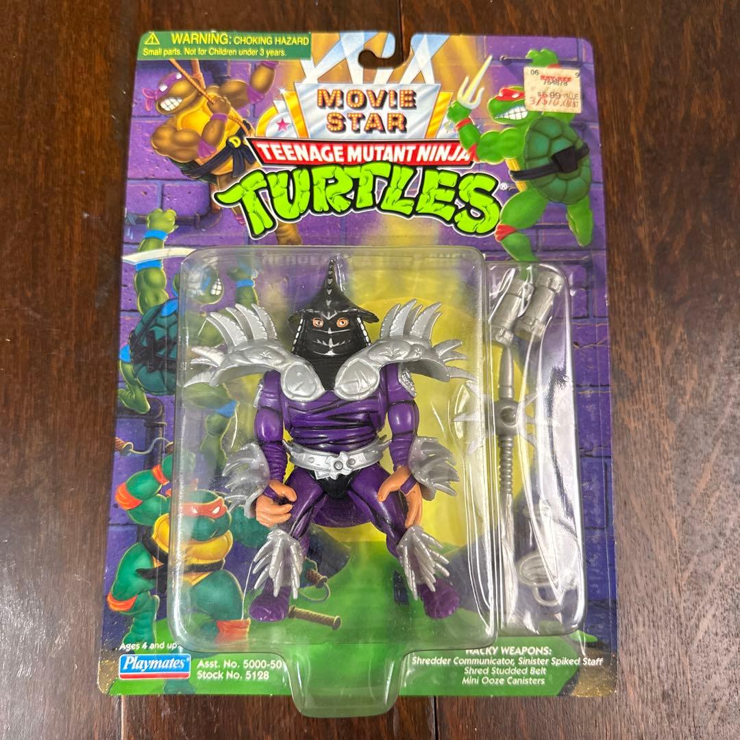 TMNT MOVIE STAR SUPER SHREDDER 　タートルズ