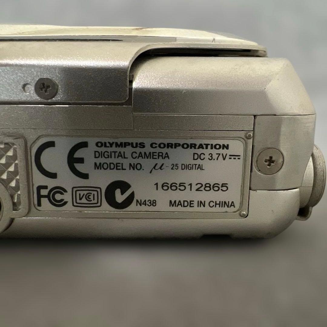OLYMPUS μ-25 DIGITAL コンパクトデジタルカメラ