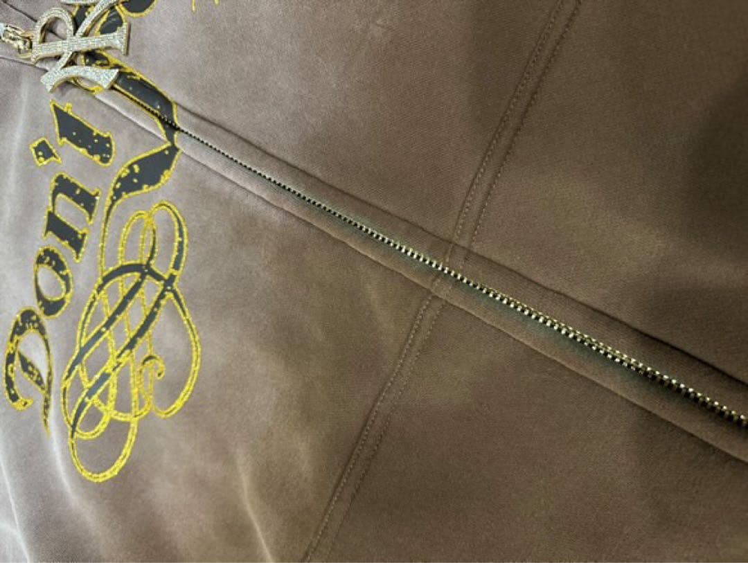 dripパーカー　NOUBLIE PAS