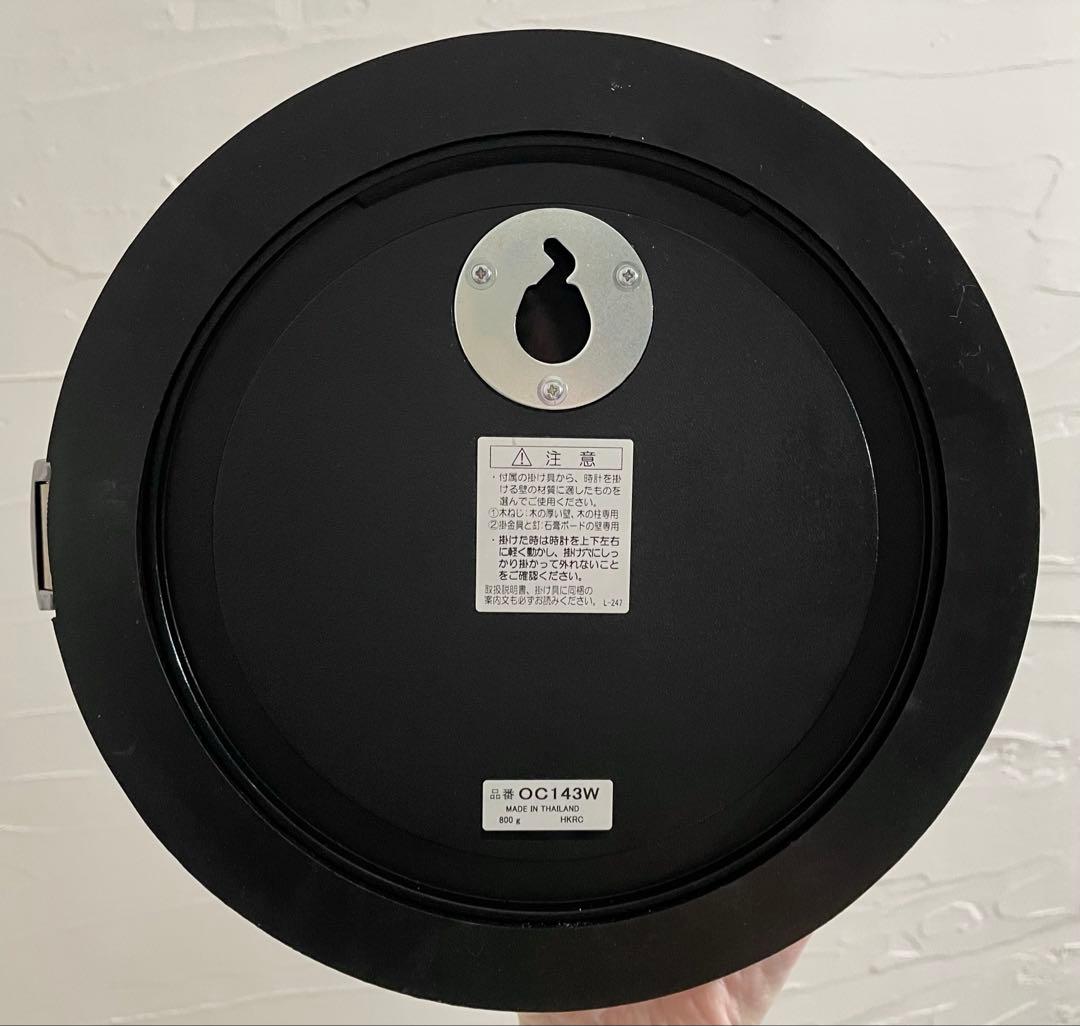 P.F.S.別注 SEIKOクロック バス時計 アイボリー