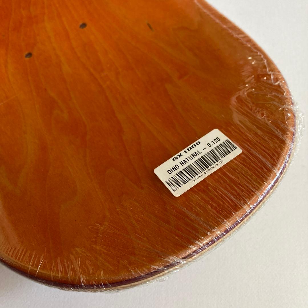 GX1000 Dino 8.125 スケートボードデッキ 未使用