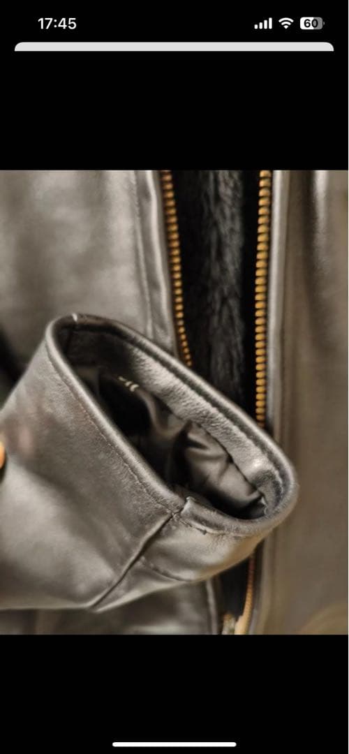 【裏ボア付き】SCHOTT 革ジャン 38 AT101