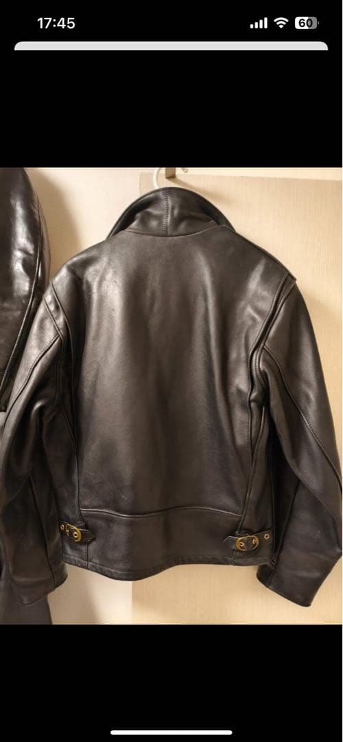 【裏ボア付き】SCHOTT 革ジャン 38 AT101