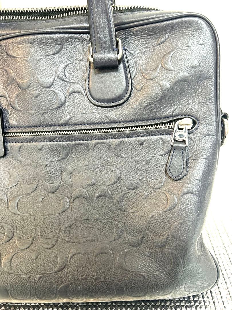美品 Coach ビジネスバッグ 黒