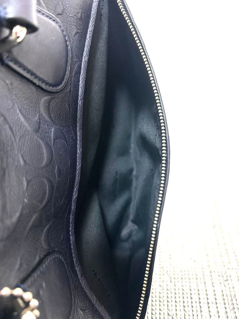 美品 Coach ビジネスバッグ 黒