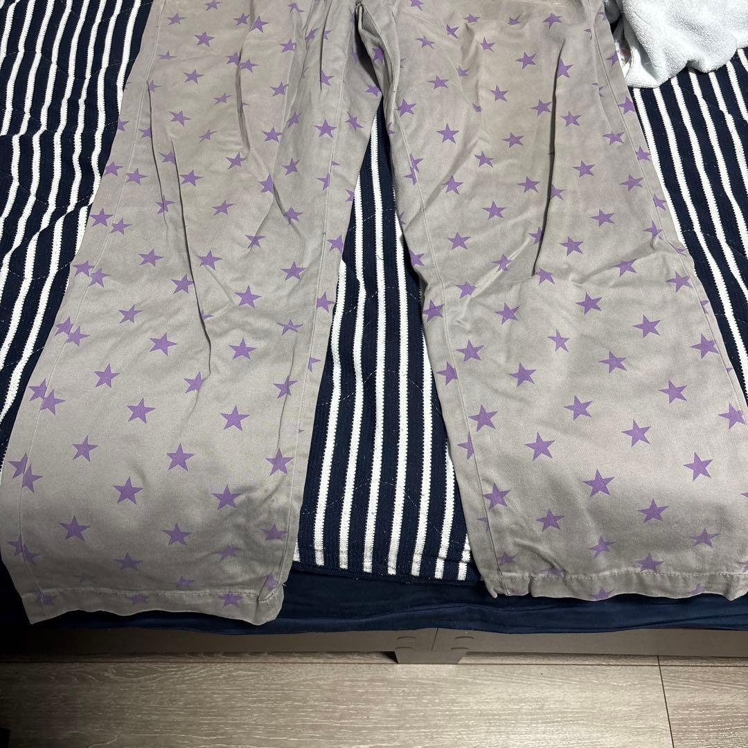 Supreme 星柄 チノパン グレー　チノパン
