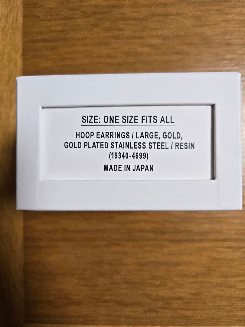 HYKE ピアス　未使用品