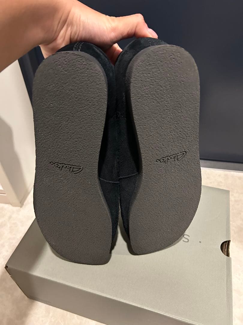 【美品】Clarks wallabee evo wp 27cm ワラビー