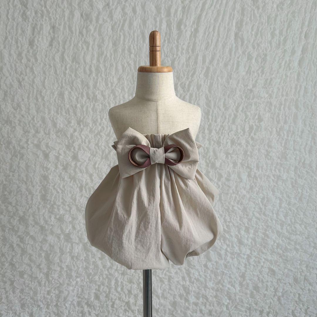 ハンドメイド ベビー袴 高級 くすみカラー 豪華 お食い初め 初節句