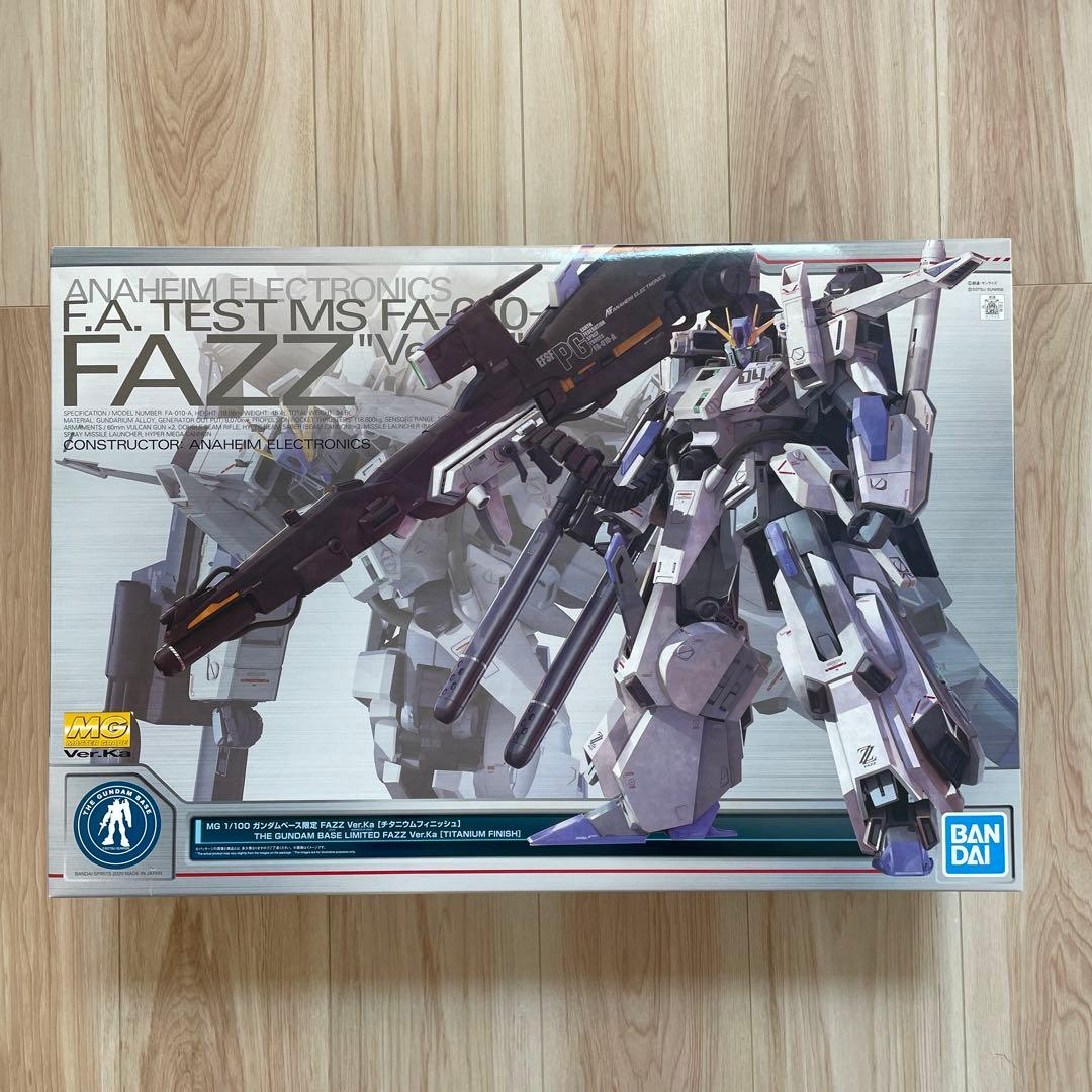 1/100 MG FA-010A FAZZ Ver.Ka チタニウムフィニッシュ