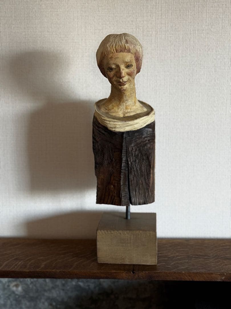 前川秀樹　像刻&ドローイング　２点込み