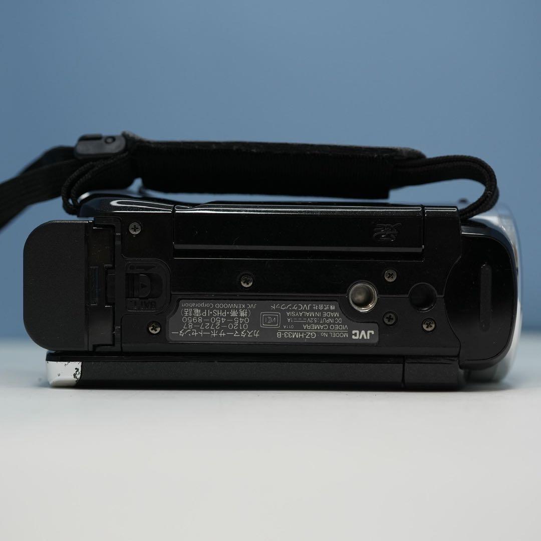 JVC Everio GZ-HM33-B ビデオカメラ 美品 a3531