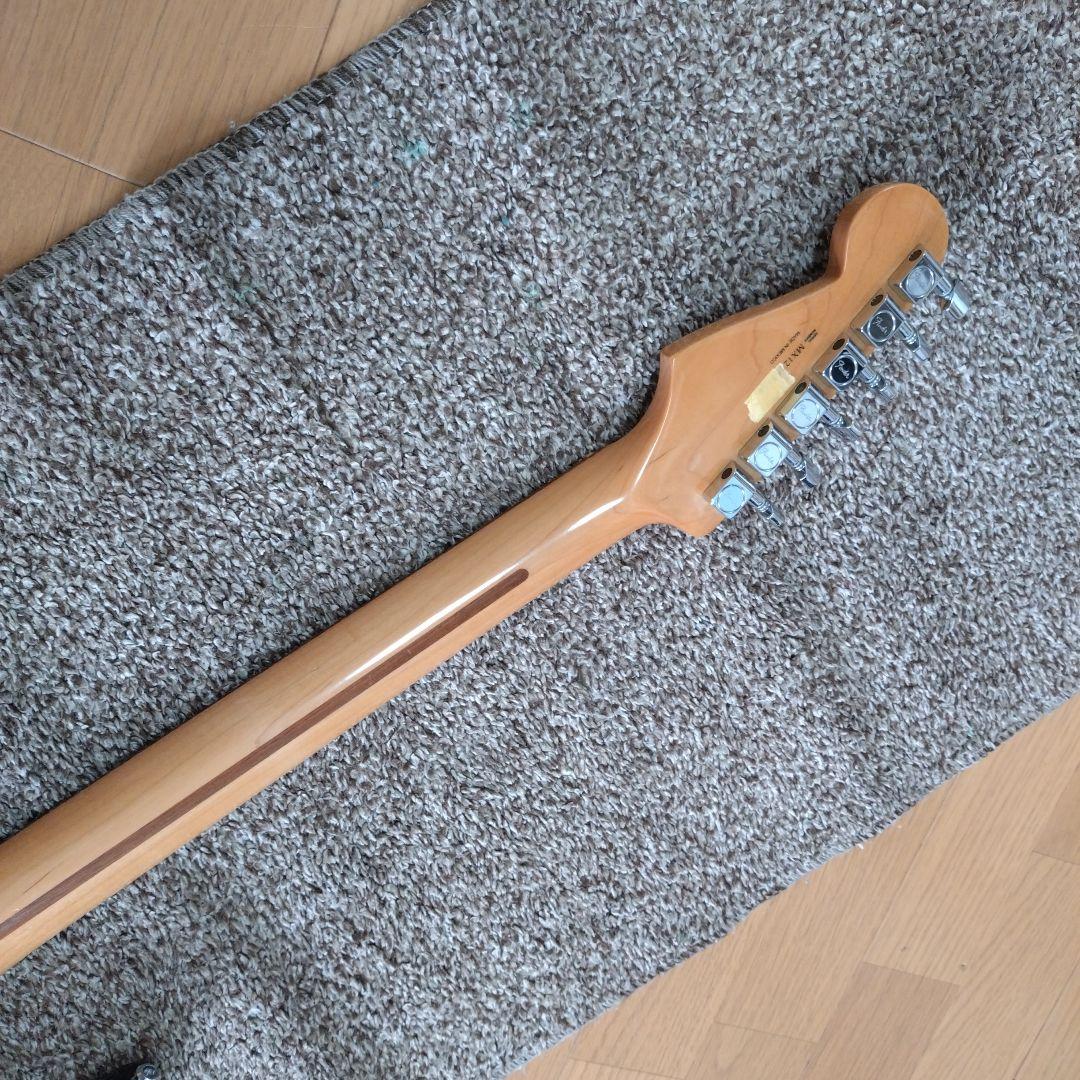 fender black top strat caster エレキギター