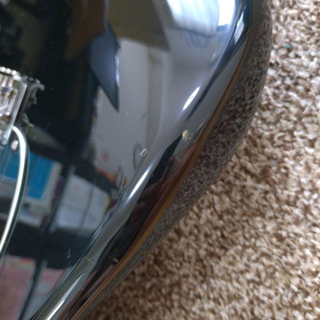 fender black top strat caster エレキギター