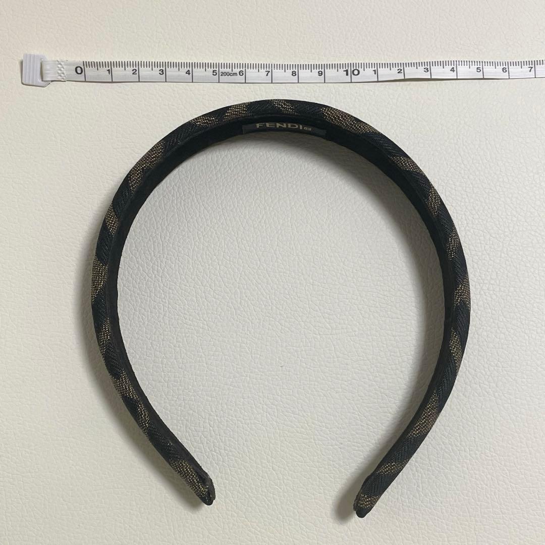 FENDI ズッカ柄 カチューシャ