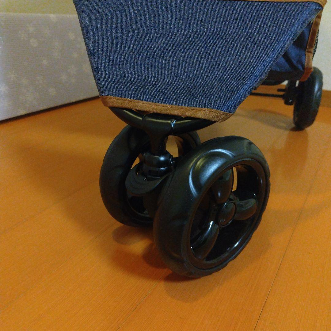 デニム調 中型犬 ペットカート